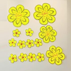 Set 14 hoa mai xốp