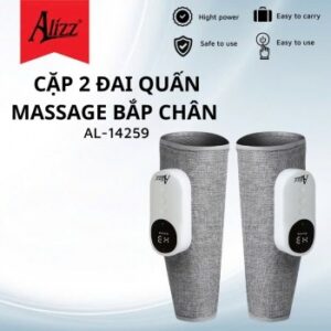(Cặp 2 đai) quấn masage bắp chân ALIZZ AL-14259. (G.itx2)