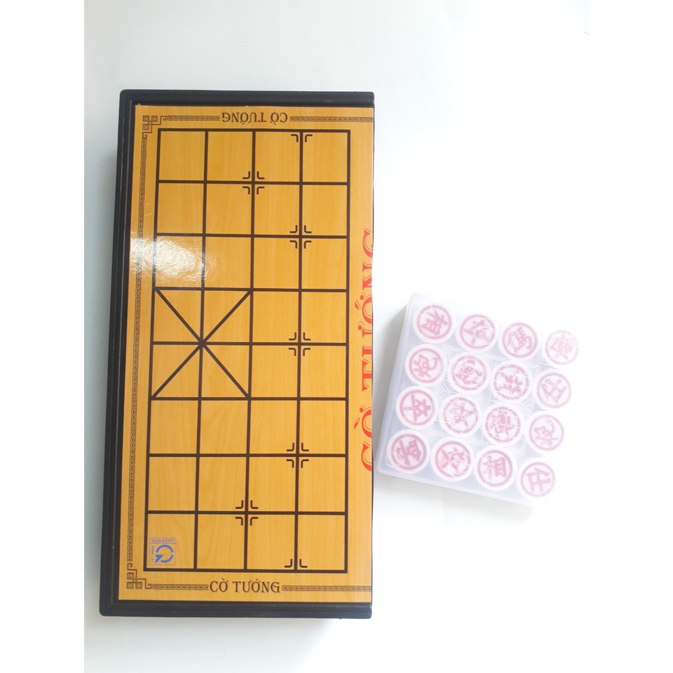 Bộ cờ tướng bàn nhựa kích thước bàn 27x27cm