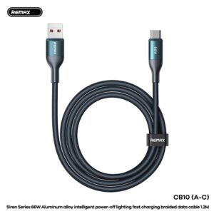 Cáp sạc nhanh 66W Remax CB10 (A-C) USB Ra Type-c