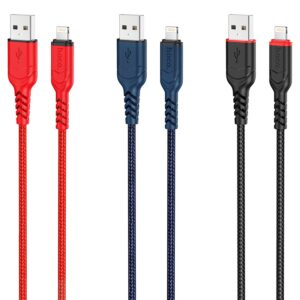 Cáp Sạc Nhanh 2.4A Hoco X59 USB Ra Lightning (Dài 2M)///DL