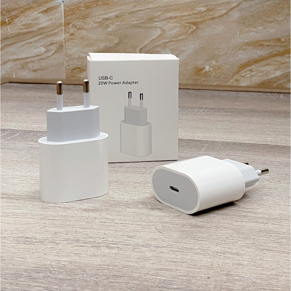 Bộ sạc nhanh pd 20w chân tròn chuẩn us chính hãng hỗ trợ sạc nhanh chuẩn - ảnh sản phẩm 4