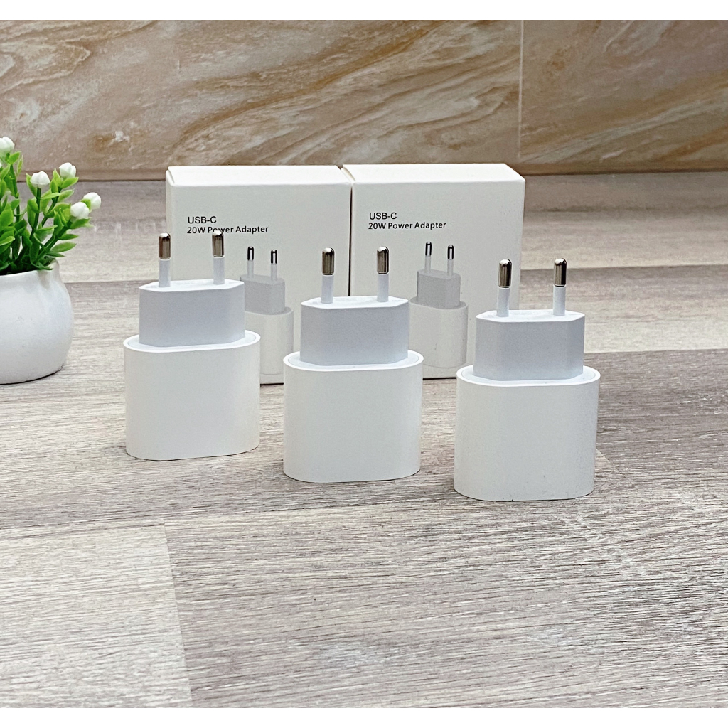 Bộ sạc nhanh pd 20w chân tròn chuẩn us chính hãng hỗ trợ sạc nhanh chuẩn - ảnh sản phẩm 5
