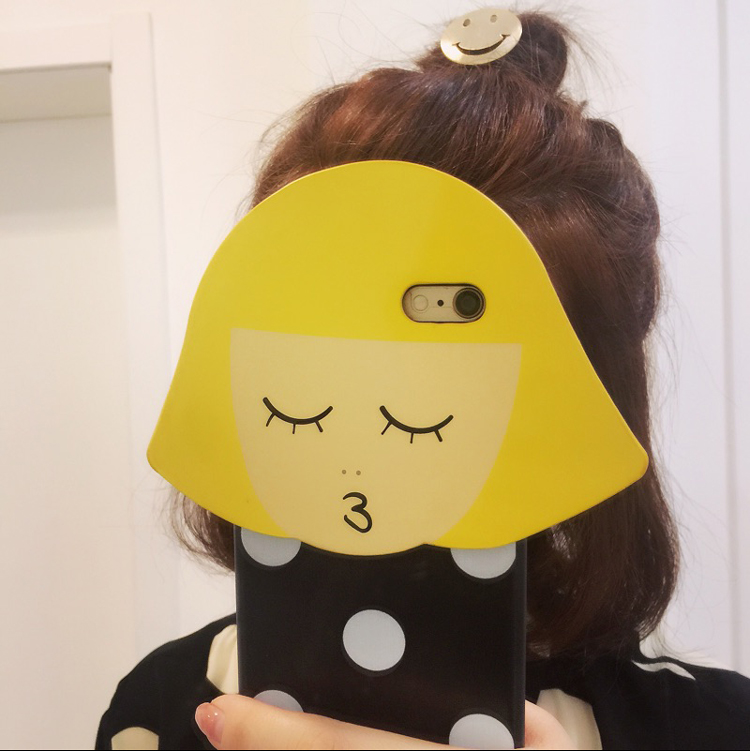 Dây cột tóc hình mặt cười