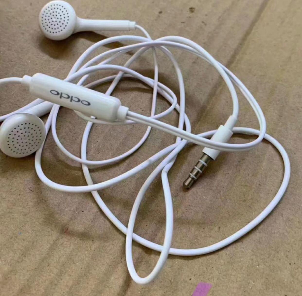 0.33mm Jack White Oppo Earphone With Mic, Model Name/Number: 001 at ₹ 30 in New Delhi