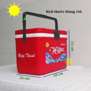Thùng đá nhựa hiệp thành Hitaco 16 lít. G.itx2