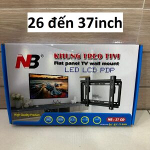Kệ/Khung Treo Tivi (thẳng) NB. 60 đến 85inch/ 42 đến 65inch/ 37 đến 42inch/ 26 đến 37inch - 26 đến 37inch