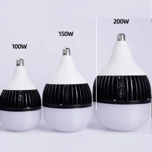 Bóng đèn Bầu (Lưới Đen) Tản Nhiệt Bắt Muỗi 100W///1