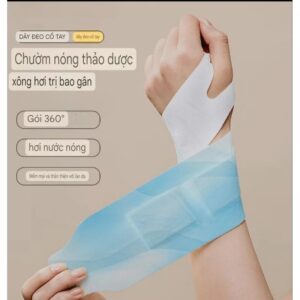 Miếng Dán Thảo Dược Cổ Tay Chườm Nóng Bằng Hơi Nước