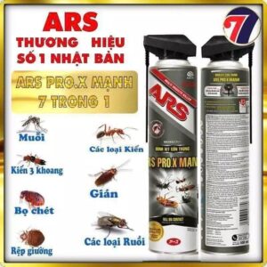 Bình xịt côn trùng, diệt mối, muỗi ARS Pro.X Mạnh 500ml