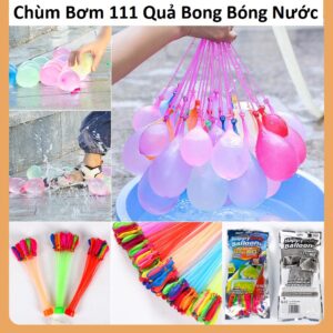 Chùm Bơm 111 Quả Bong Bóng Nước