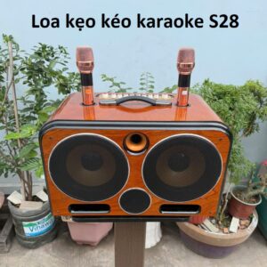 Loa kẹo kéo karaoke S28/ S17Pro. (hàng đặt trong ngày)