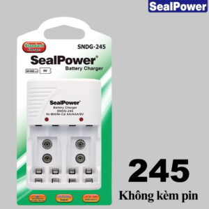 Bộ Sạc Pin Tiểu SealPower SNDG-245