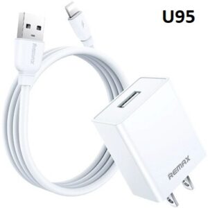 Bộ Sạc 2.4A Remax U95 Lightning