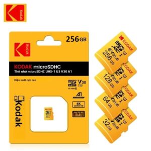 Thẻ Nhớ Micro KODAK U3-V30. 256GB (Hàng đặt trong ngày)
