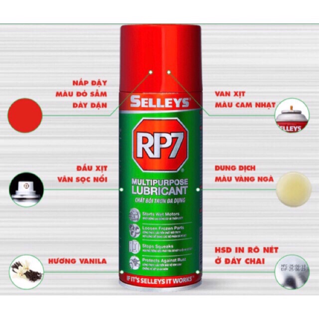 Bình Xịt Chống Rỉ Sét RP7 Chính Hãng ( Hàng Vỏ Mới 100%) | Shopee Việt Nam
