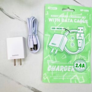 Bộ Sạc nhanh 2.4A Remax U95 USB ra Micro