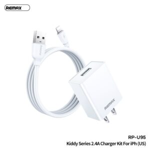 Bộ Sạc 2.4A Remax U95 Lightning