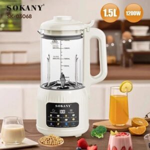 Máy Làm Sữa Hạt Đa Năng SOKANY-15170 SK-03068, 11 chức năng. Hàng đặt trong ngày