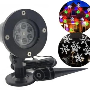 Đèn chiếu hình bông tuyết ngoài trời siêu sáng///DL///1