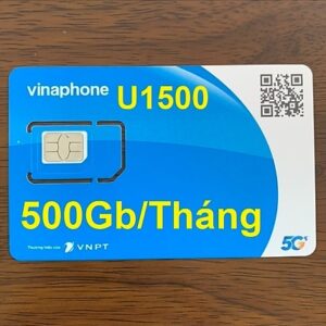 Sim 4G Vinaphone U150 (500gb/tháng X 12 Tháng)