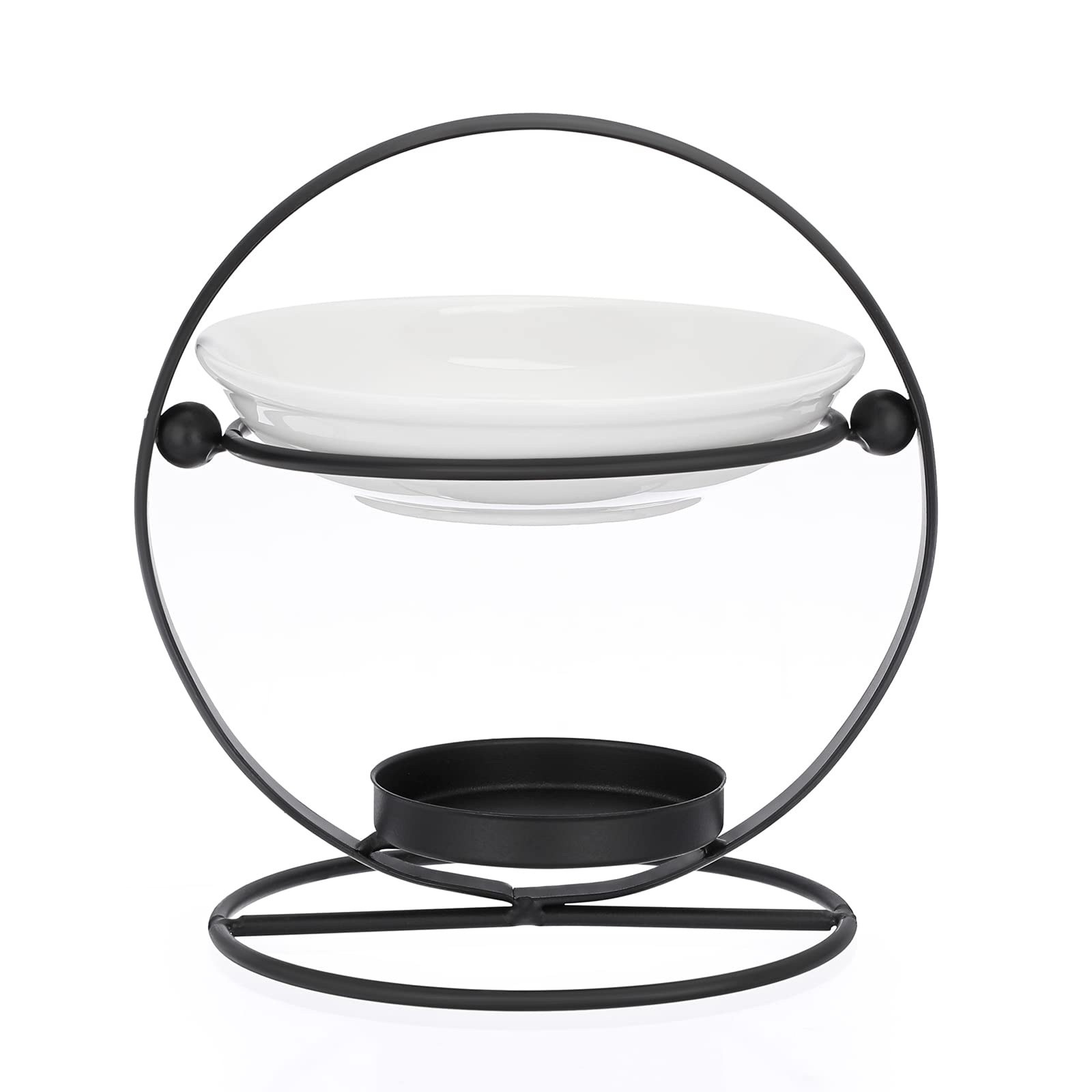 Bộ đốt sáp thơm và khuếch tán tinh dầu bằng kim loại BSTKEY...