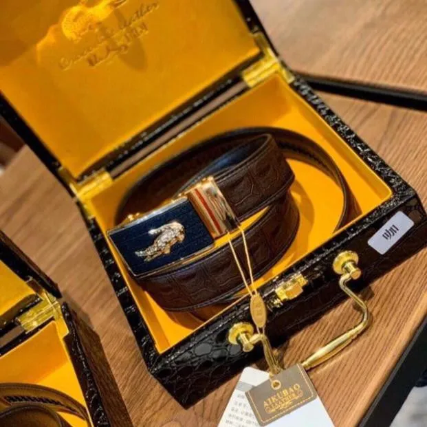 SALE 50% ]Thắt Lưng Nam Cao Cấp , Dây Lưng Nam Da Thật Đẹp ...