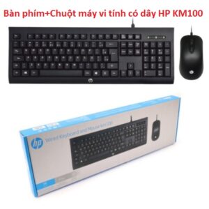 Bàn phím+Chuột máy vi tính có dây HP KM100