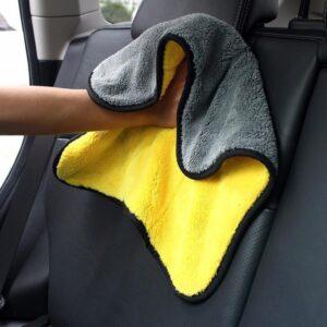 Khăn Lau Xe 2 Lớp 60 X 30cm Chữ Nhật/ 30 X 30cm Vuông - 1 Khăn 30 X 30cm Vuông