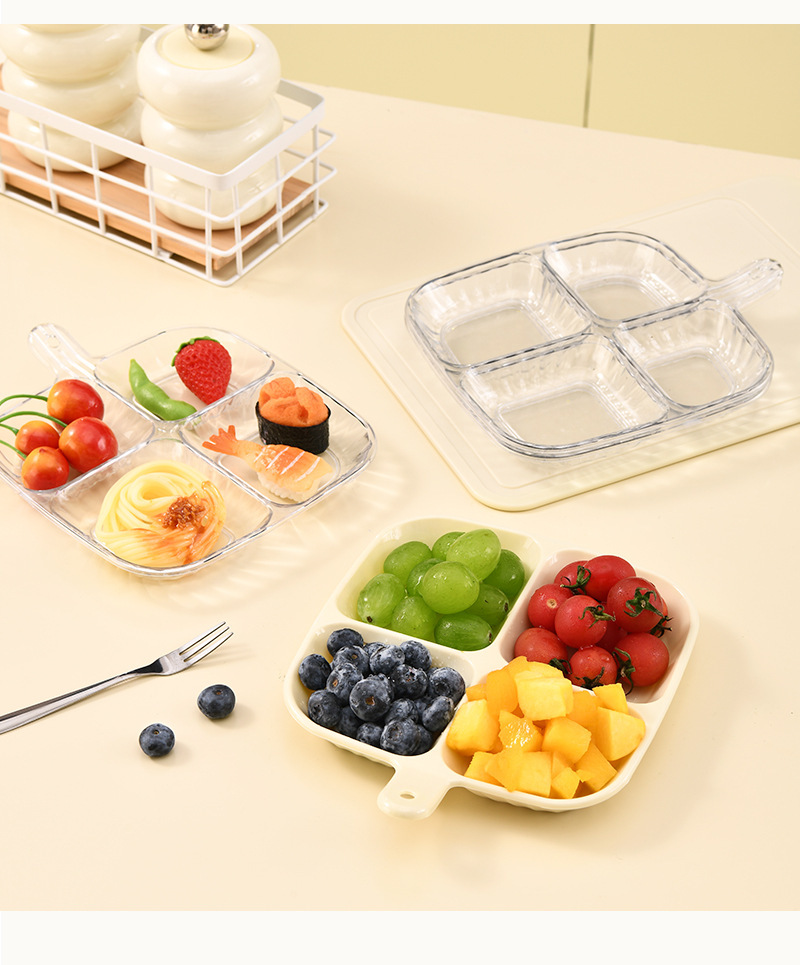Khay 4 ngăn đựng trái cây