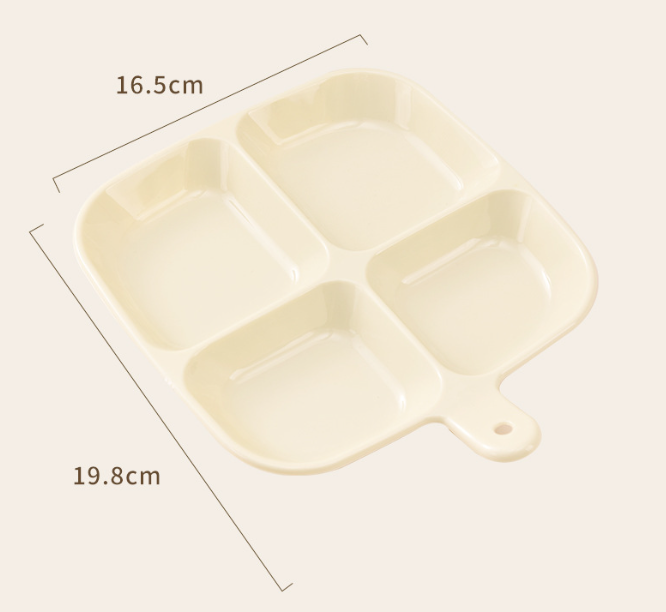 Khay 4 ngăn đựng trái cây