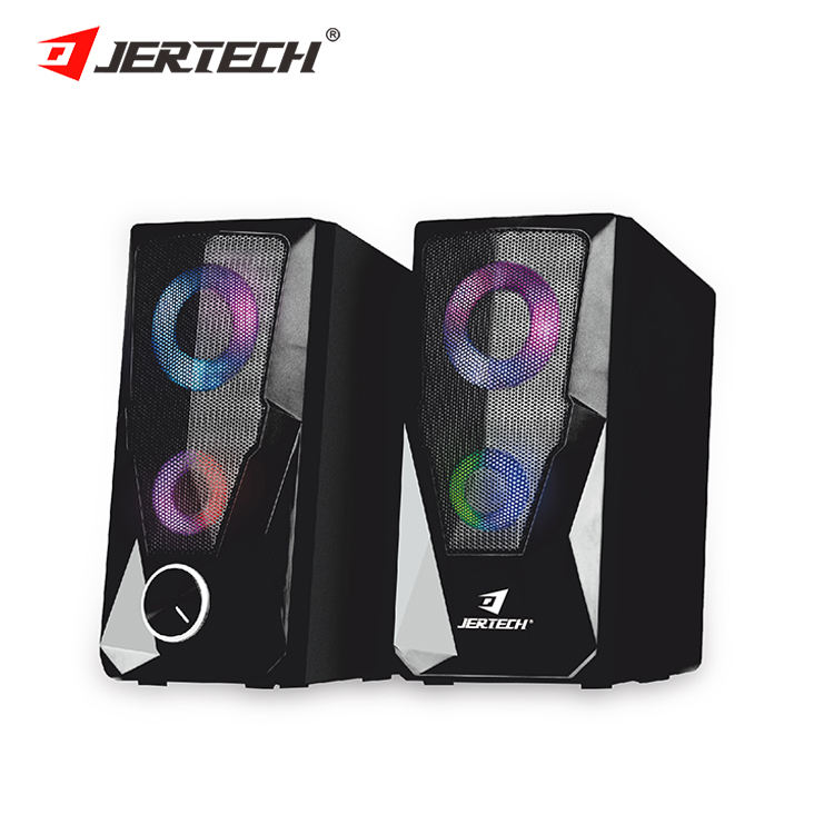 JERTECH S6 Hot Sell Led Light Subwoofer Portable Speaker & Horn Gaming  Speakers Amplifiers