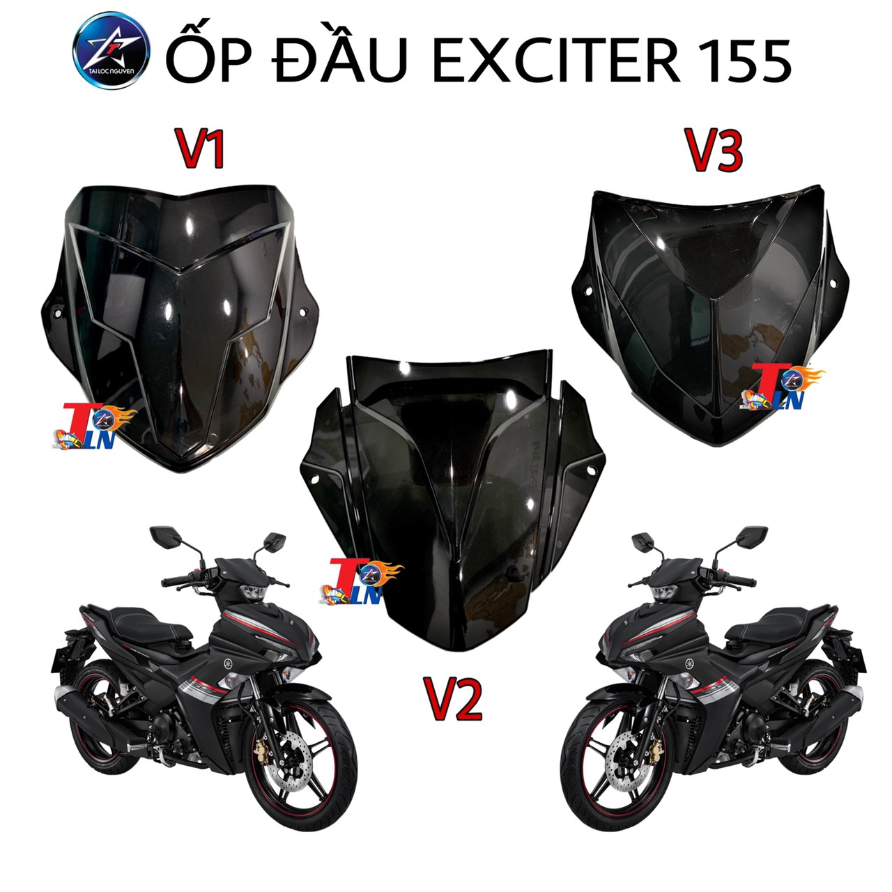 MÃO EXCITER 155 VVA NHIỀU MẪU