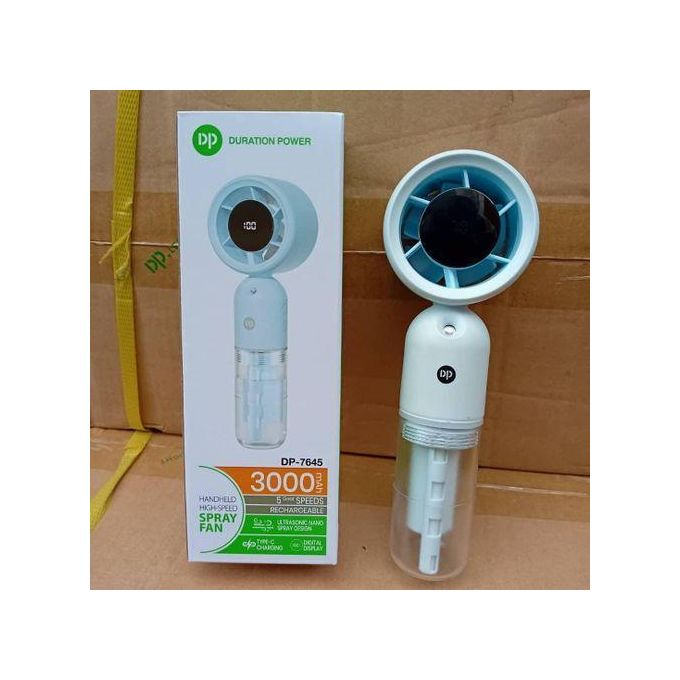 product_image_name-Generic-DP-7645 Very Portable Rechargeable Handheld High-Speed Spray Fan-1