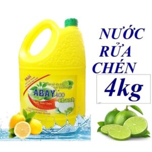 Nước Rửa Chén ABAY Can 4KG