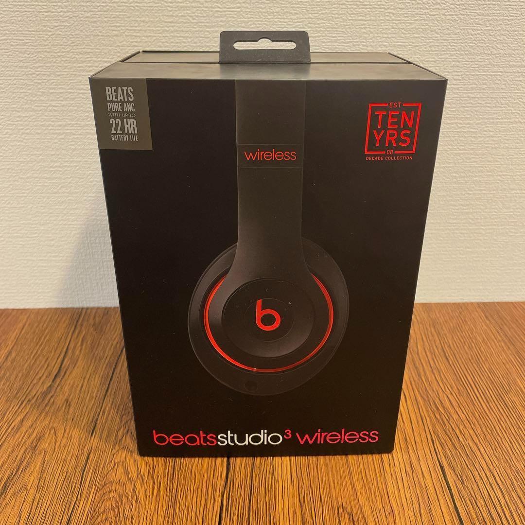 完品☆ BEATS STUDIO3 WIRELESS ブラックレッド - メルカリ