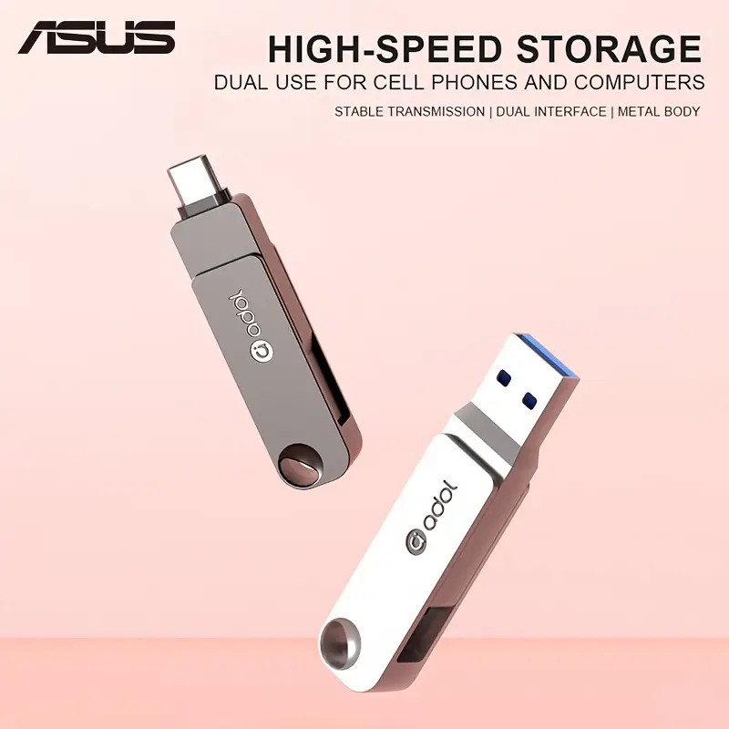 64gb 128gb type c otg usb3 2 dual interface disk usb flash drive for mobile computers and laptops pm310 meteorite silvery Product details 0