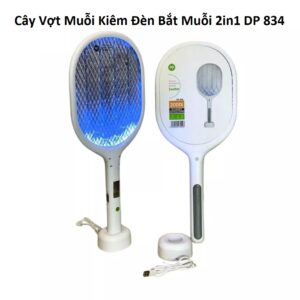Cây Vợt Muỗi Kiêm Đèn Bắt Muỗi 2in1 DP 834
