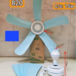 Quạt Trần MiNi Đuổi Ruồi, Muỗi 5 Cánh D820 15W