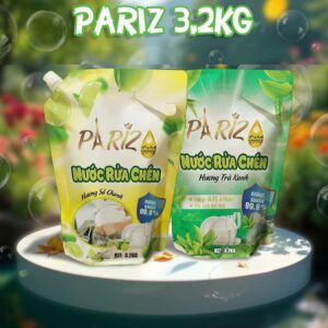 Nước Rửa Chén PARIS Túi 3.2KG