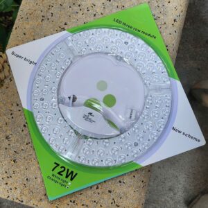 Đèn led vòng tròn hít nam châm (3 chế độ sáng) 72W