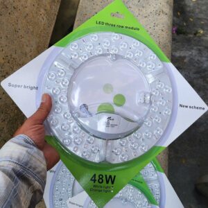 Đèn led vòng tròn hít nam châm (3 chế độ sáng) 48W