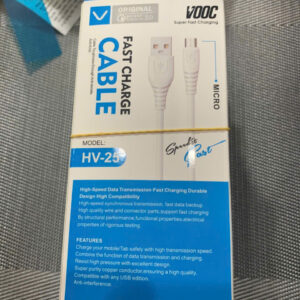 Cáp sạc nhanh 6A Vooc HV-25 USB ra Micro