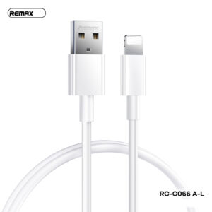 Cáp Sạc 2.4A Trắng Remax RC-C066 (A-L) USB ra Lightning