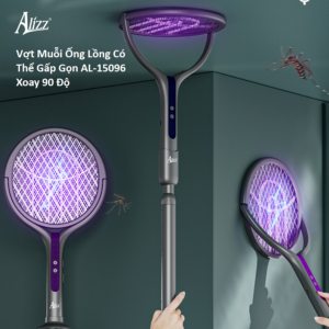 Vợt Muỗi Ống Lồng Có Thể Gấp Gọn ALizz AL-15096 Xoay 90 Độ