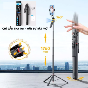 Gậy Chụp Hình Nhận Diện Chuyển Động Tích Hợp AI TT07. KTH. Hàng đặt trong ngày