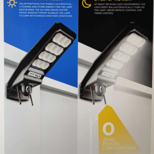 Đèn đường năng lượng mặt trời Jortan JT 83088 tích hợp camera IP Wifi app icsee. SGPK (hàng đặt trong ngày)