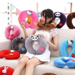 Gối kê cổ chữ U cao su non đa dạng mẫu (giao ngẫu nhiên)