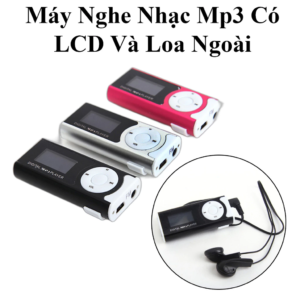 Máy Nghe Nhạc Mp3 Có LCD Và Loa Ngoài (Mẫu Dài)