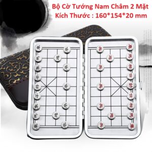 Bộ Bàn Cờ Tướng Nam Châm 2 Mặt